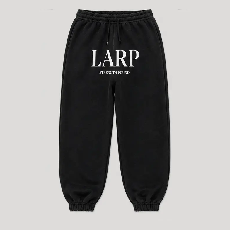 LARP Sweatpants Black White front