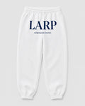 LARP Sweatpants White Navy front