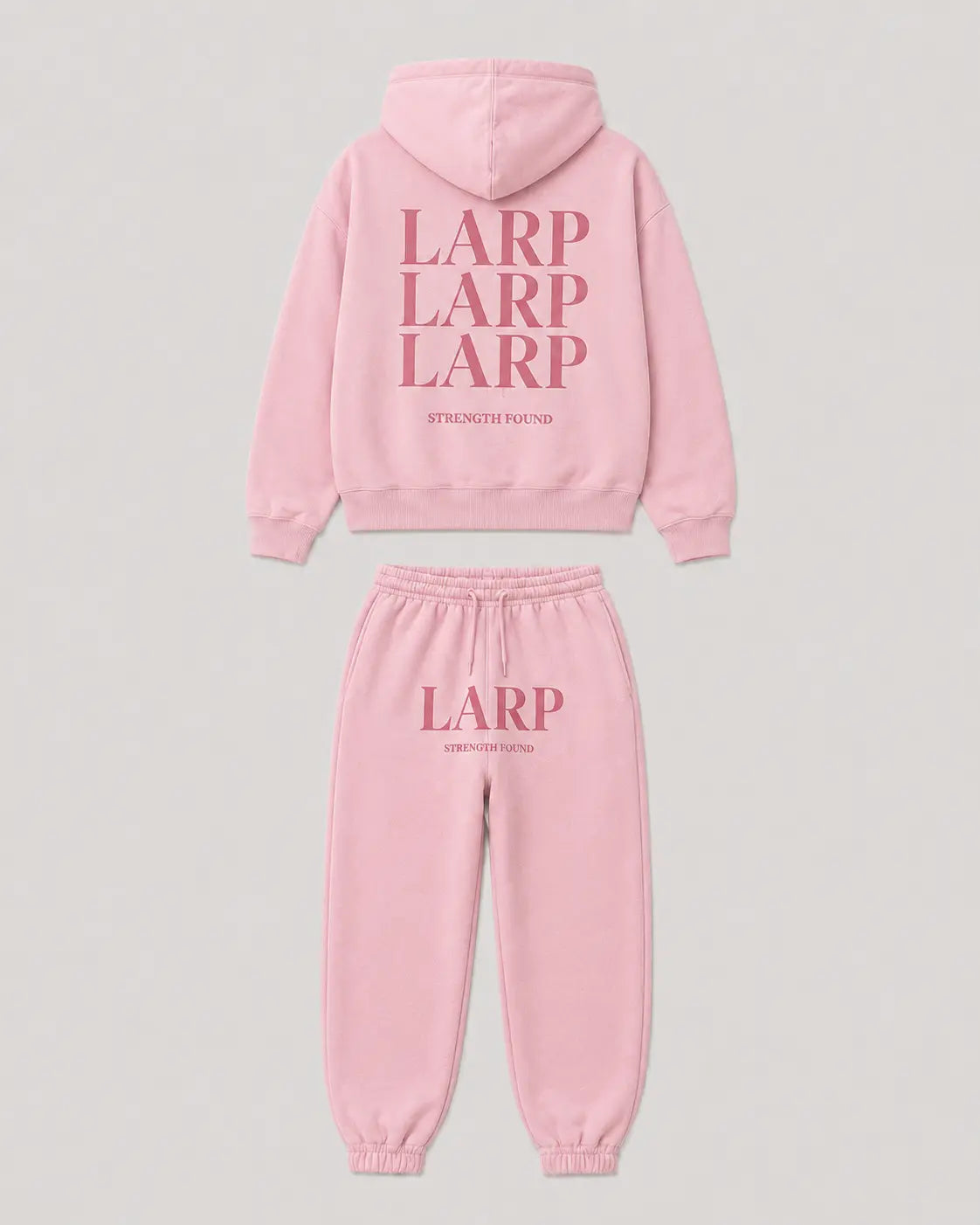 LARP Angel Set Pink back